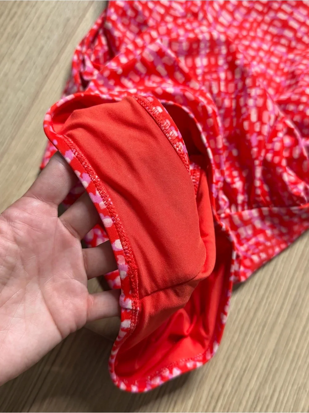 Athleta Square Neck One-Piece Swimsuit Size Small